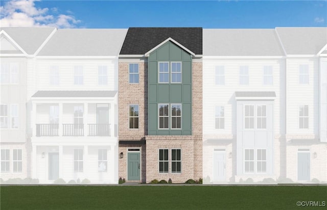 15355 Sunray Way, Chesterfield, VA 23832 - multi unit property with a front yard and brick siding