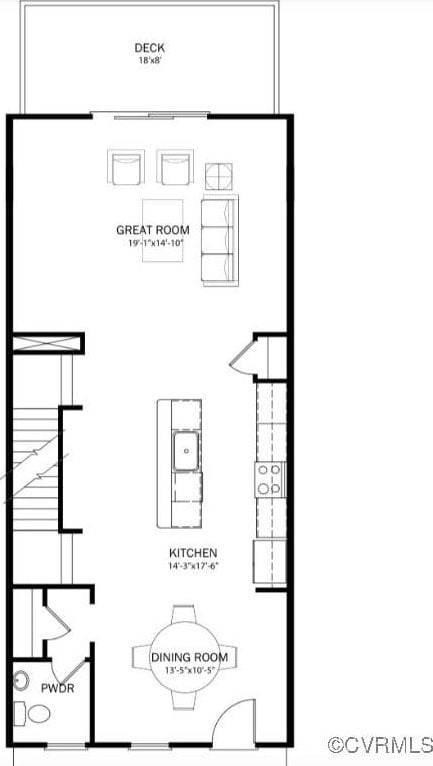 15355 Sunray Way, Chesterfield, VA 23832 - property floor plan