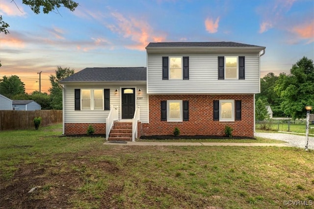 3207 Mark Rd, Richmond, VA 23234 - split level home featuring brick siding