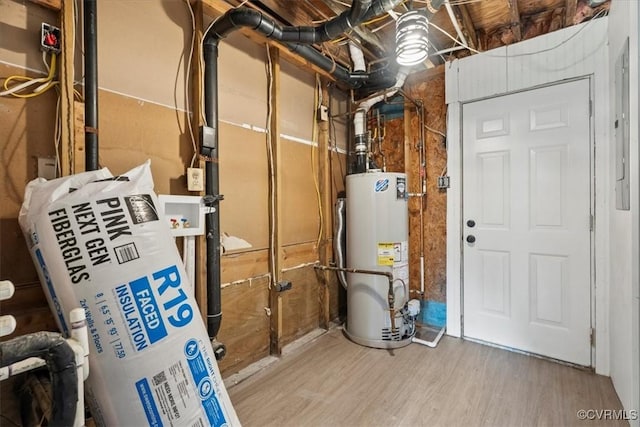 3207 Mark Rd, Richmond, VA 23234 - utility room with gas water heater