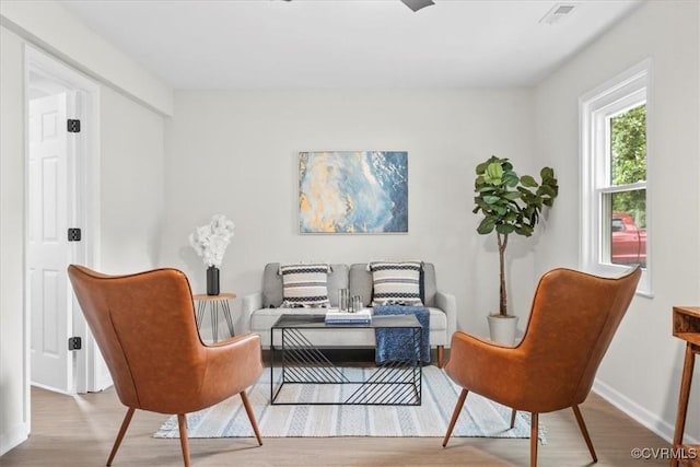 3207 Mark Rd, Richmond, VA 23234 - living area with wood finished floors and baseboards