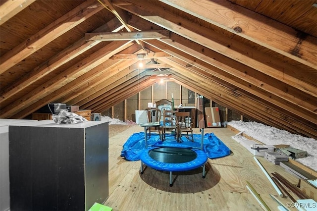 1146 Wicker Dr, Colonial Heights, VA 23834 - view of unfinished attic