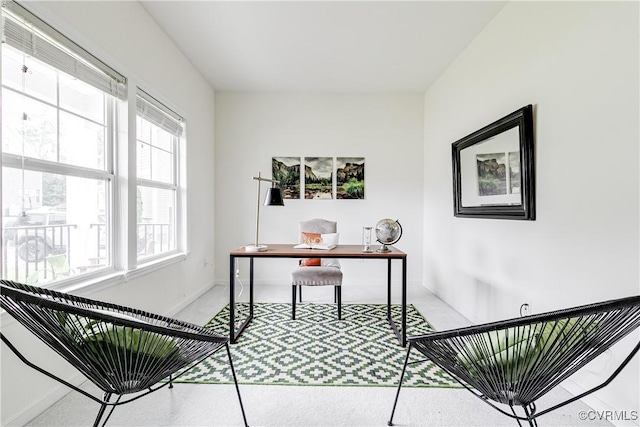 8412 Morocco Pl, Moseley, VA 23832 - home office with baseboards