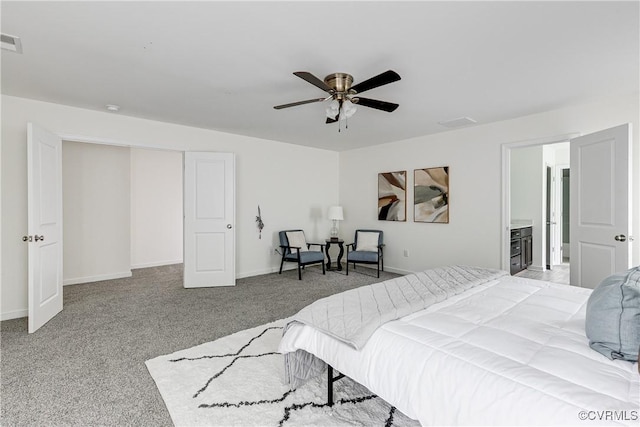 8412 Morocco Pl, Moseley, VA 23832 - bedroom featuring carpet flooring and ceiling fan