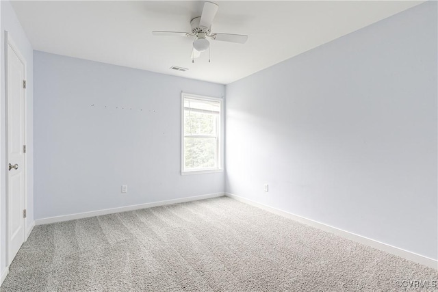 8412 Morocco Pl, Moseley, VA 23832 - empty room featuring ceiling fan and carpet