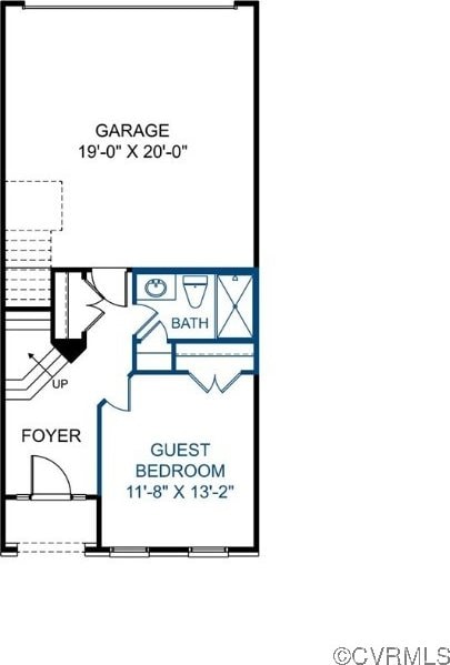 5427 Gillies Creek Mews, Henrico, VA 23231 - room layout