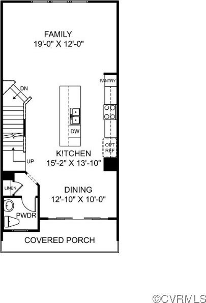 5427 Gillies Creek Mews, Henrico, VA 23231 - room layout
