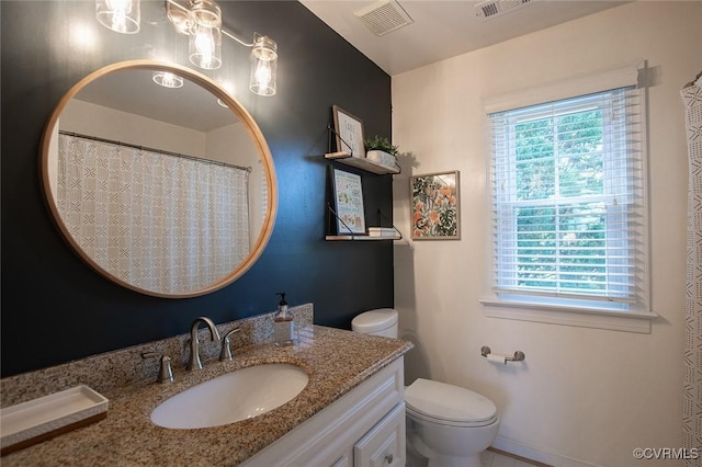 9604 Weston Ln, Henrico, VA 23238 - full bathroom featuring vanity and toilet