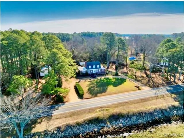 936 Old Ferry Rd, Grimstead, VA 23064 - view from above of property featuring a forest