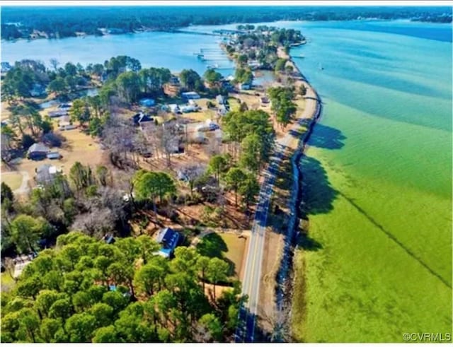 936 Old Ferry Rd, Grimstead, VA 23064 - aerial view of a large body of water