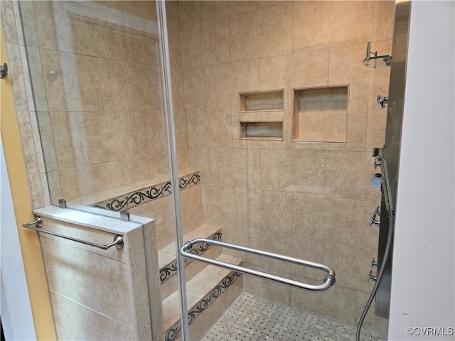 9701 Waterfowl Flyway, Chesterfield, VA 23838 - bathroom featuring a tile shower