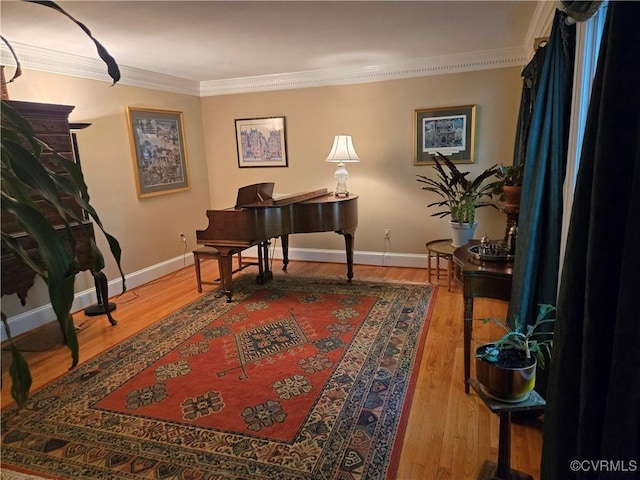 9701 Waterfowl Flyway, Chesterfield, VA 23838 - office space with crown molding, wood finished floors, and baseboards