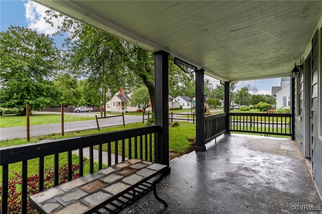 100 N Battery St, Henrico, VA 23075 - porch with a yard and a residential view