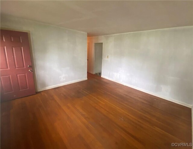 205 N Beech Ave, Henrico, VA 23075 - unfurnished room with wood finished floors and baseboards