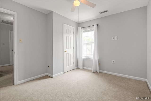 1117 Lees Crossing Ct, Glen Allen, VA 23059 - unfurnished bedroom featuring carpet, baseboards, and a ceiling fan