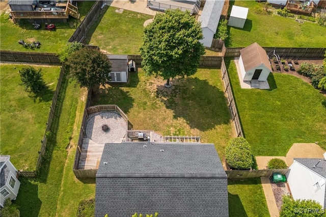 1117 Lees Crossing Ct, Glen Allen, VA 23059 - aerial view of residential area