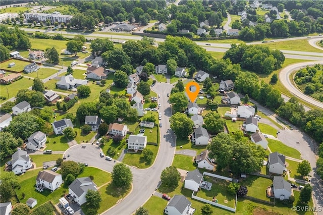 1117 Lees Crossing Ct, Glen Allen, VA 23059 - aerial view of residential area