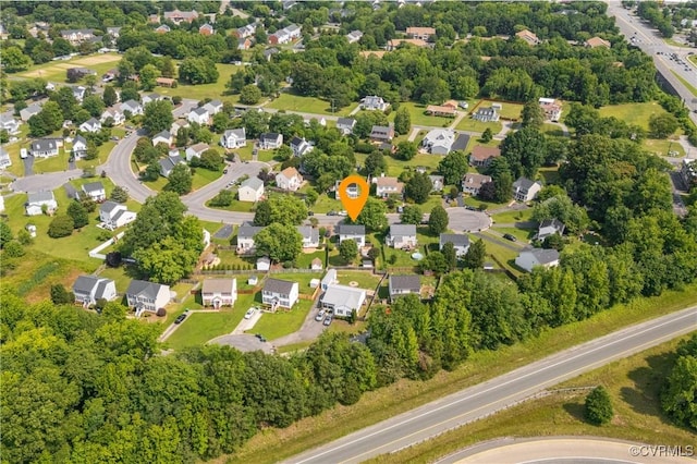 1117 Lees Crossing Ct, Glen Allen, VA 23059 - drone / aerial view of a tree filled landscape