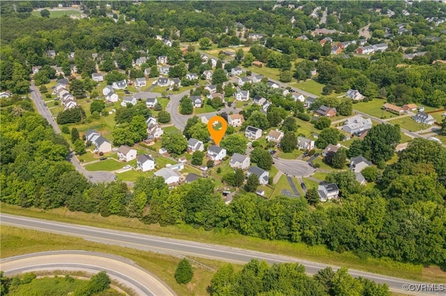 1117 Lees Crossing Ct, Glen Allen, VA 23059 - drone / aerial view of a tree filled landscape