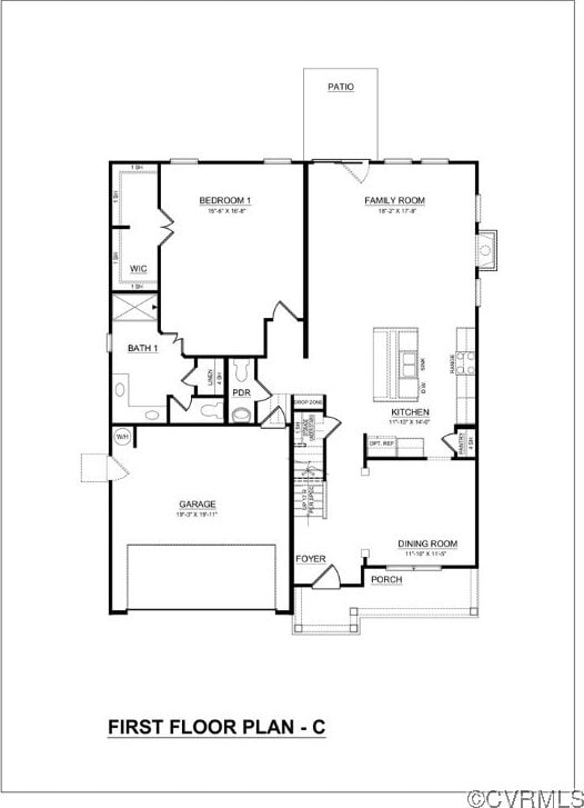 16901 Barmer Rd, Chesterfield, VA 23838 - property floor plan