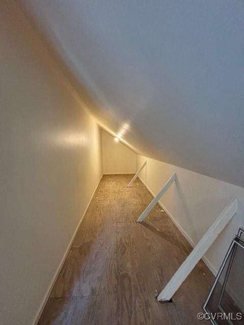 12513 Caitlin Cir, Henrico, VA 23233 - bonus room featuring lofted ceiling and wood finished floors