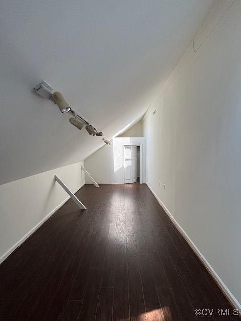 12513 Caitlin Cir, Henrico, VA 23233 - additional living space featuring wood finished floors and lofted ceiling