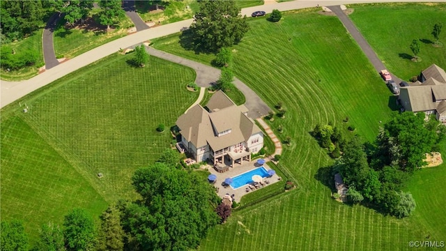 3397 Manor Oaks Dr, Powhatan, VA 23139 - drone / aerial view of a pool area