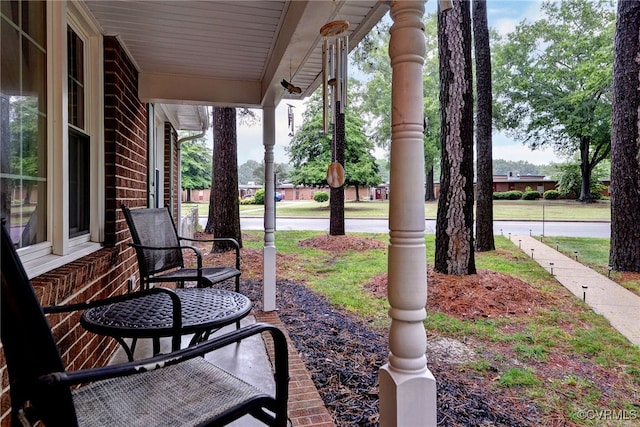 603 Pleasant St, Henrico, VA 23075 - view of covered porch