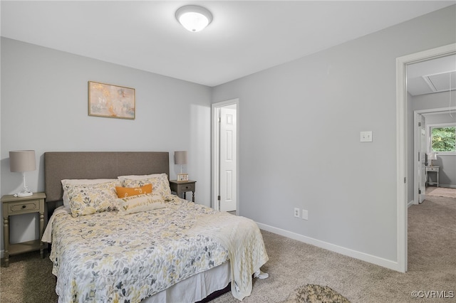 1417 Sycamore Mews Cir, Midlothian, VA 23113 - carpeted bedroom with attic access and baseboards