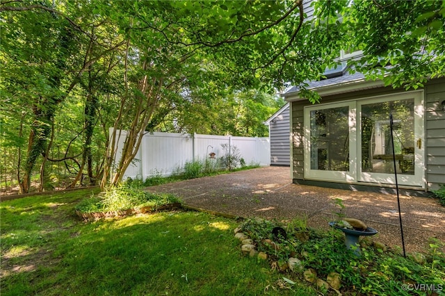 1417 Sycamore Mews Cir, Midlothian, VA 23113 - view of yard with a patio area