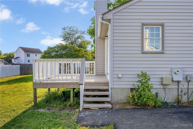 2505 Winston Ct, Glen Allen, VA 23060 - view of wooden terrace