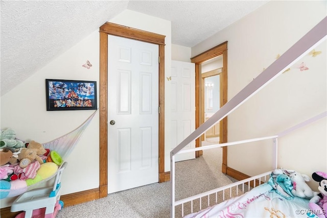 17 Brougham Rd, Fluvanna, VA 22963 - bedroom with a textured ceiling, carpet floors, and baseboards