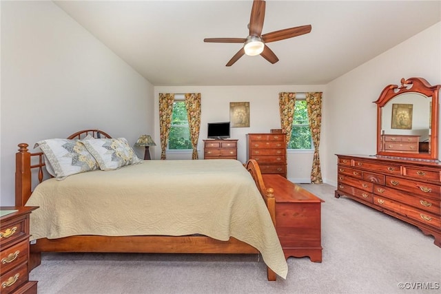 17231 Ivory Bill Ln, Chesterfield, VA 23838 - carpeted bedroom with multiple windows and ceiling fan