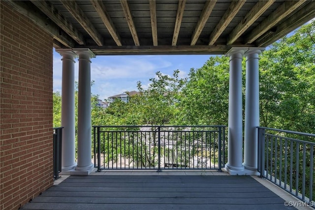 4250 Granby St Unit 105, Norfolk, VA 23504 - view of deck