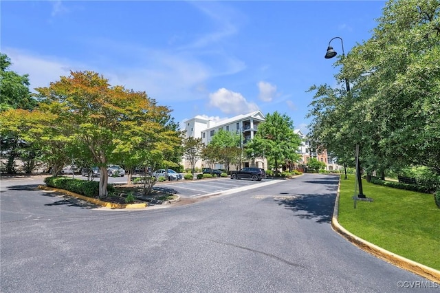 4250 Granby St Unit 105, Norfolk, VA 23504 - view of asphalt road with curbs and street lights