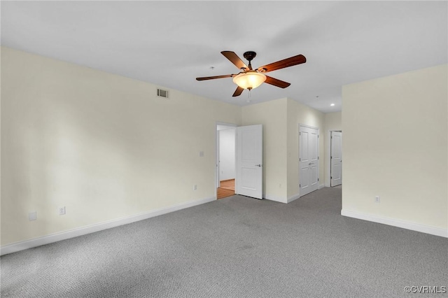 4250 Granby St Unit 105, Norfolk, VA 23504 - carpeted spare room featuring a ceiling fan and baseboards