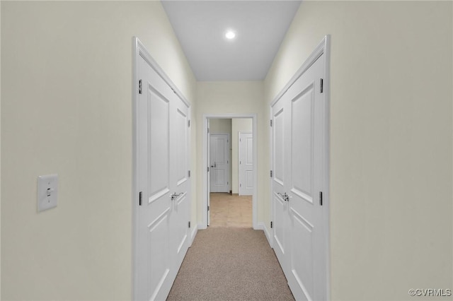 4250 Granby St Unit 105, Norfolk, VA 23504 - corridor featuring baseboards, carpet flooring, and recessed lighting