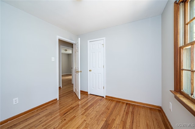 10216 Greglynn Rd, North Chesterfield, VA 23236 - spare room featuring baseboards and light wood finished floors