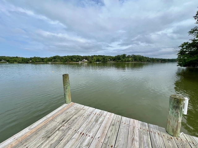 592 Magnolia Ln, Heathsville, VA 22473 - dock with a water view