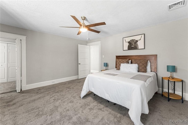 109 E Maryland Ave, Crewe, VA 23930 - bedroom featuring carpet, baseboards, and ceiling fan