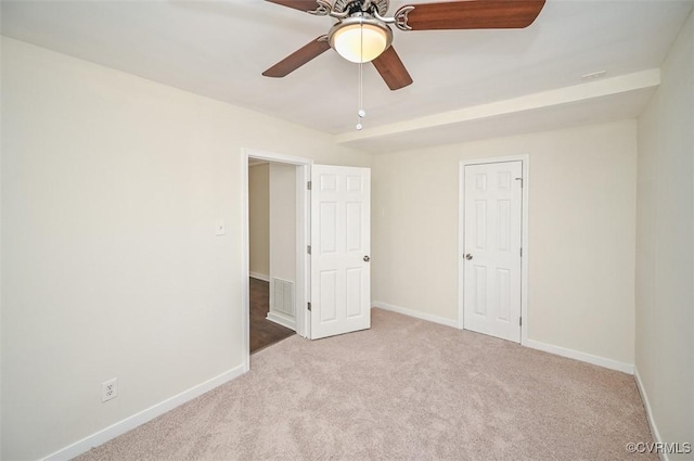10486 Malboro Rd, Hanover, VA 23116 - unfurnished bedroom with carpet flooring, baseboards, and ceiling fan
