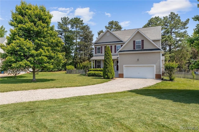 14300 Wallingham Loop, Midlothian, VA 23114 - view of front facade with gravel driveway and a garage