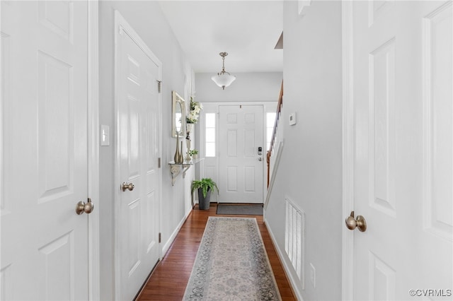 14300 Wallingham Loop, Midlothian, VA 23114 - entrance foyer featuring dark wood-type flooring