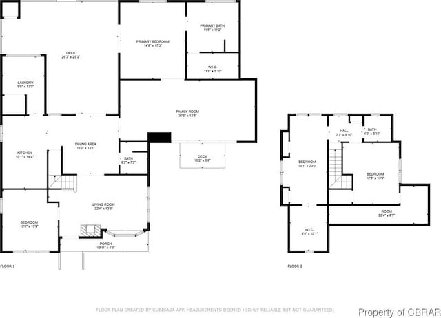 290 Circle Dr, Port Haywood, VA 23138 - view of room layout
