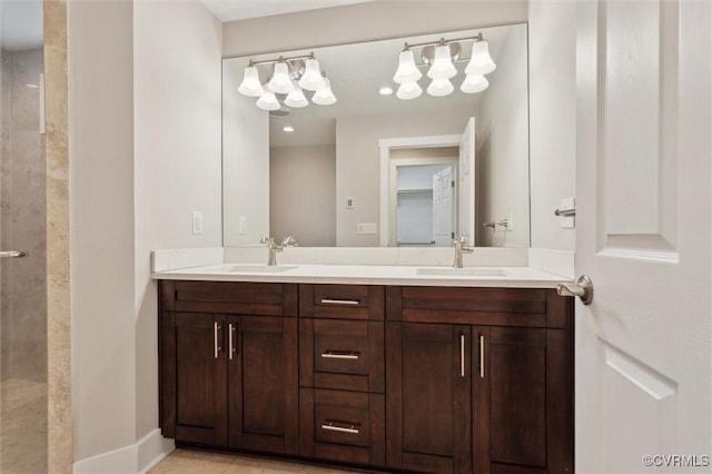 29898 The Trl, Shacklefords, VA 23110 - full bathroom with double vanity and tiled shower