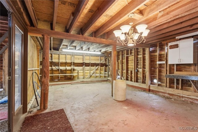 29898 The Trl, Shacklefords, VA 23110 - miscellaneous room with a chandelier