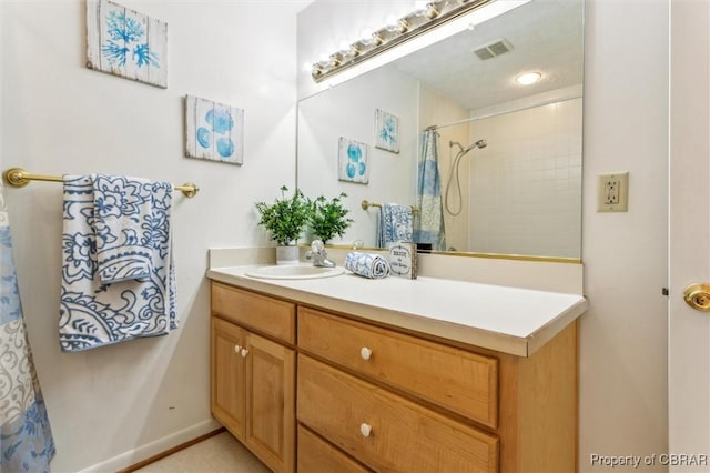 1 Beacon Cir, Hampton, VA 23664 - full bath with vanity and a shower with curtain