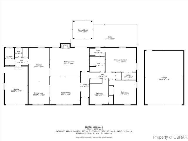 1 Beacon Cir, Hampton, VA 23664 - room layout