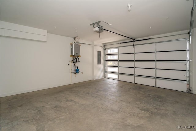 425 W 7th St, Richmond, VA 23224 - garage with tankless water heater and a garage door opener