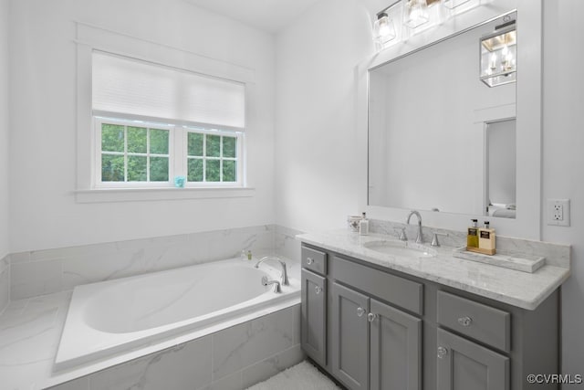 547 River Rd, Manakin Sabot, VA 23103 - full bathroom with vanity and a garden tub